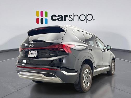 Twilight Black 2023 Hyundai SANTA FE HEV Blue