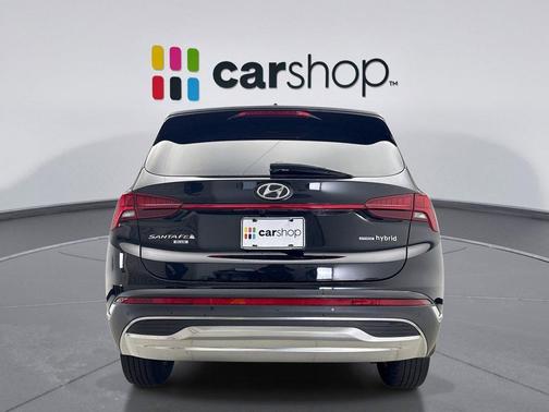 Twilight Black 2023 Hyundai SANTA FE HEV Blue