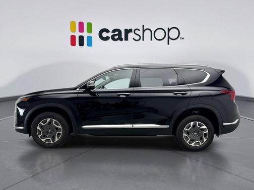 Twilight Black 2023 Hyundai SANTA FE HEV Blue