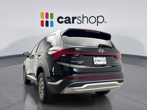 Twilight Black 2023 Hyundai SANTA FE HEV Blue