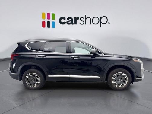 Twilight Black 2023 Hyundai SANTA FE HEV Blue