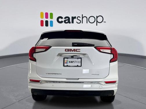 Summit White 2023 GMC Terrain Denali