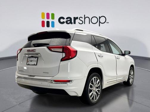 Summit White 2023 GMC Terrain Denali