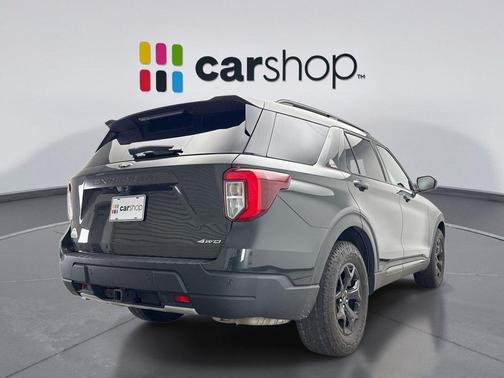 Forged Green Metallic 2022 Ford Explorer Timberline