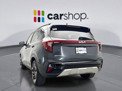 Gravity Gray 2024 Kia Seltos SX Turbo