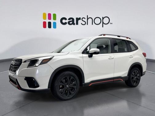 Crystal White Pearl 2024 Subaru Forester Sport