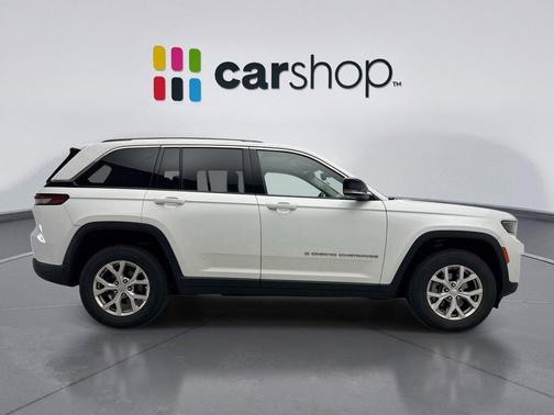 Bright White Clearcoat 2022 Jeep Grand Cherokee Limited
