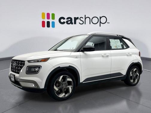 Lunar White 2023 Hyundai VENUE Limited