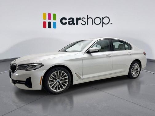 Mineral White Metallic 2023 BMW 530 i xDrive