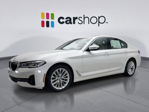 Mineral White Metallic 2023 BMW 530 i xDrive