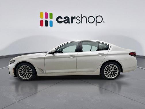 Mineral White Metallic 2023 BMW 530 i xDrive
