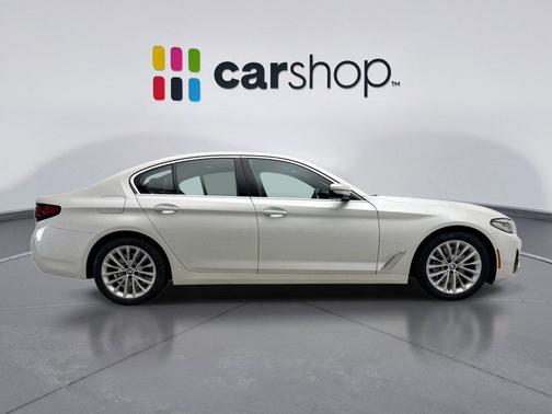 Mineral White Metallic 2023 BMW 530 i xDrive