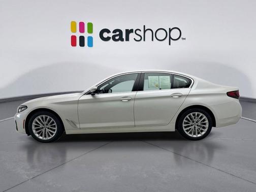Mineral White Metallic 2023 BMW 530 i xDrive