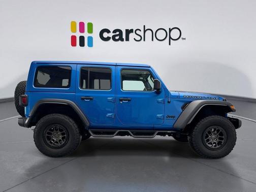 Hydro Blue Pearlcoat 2023 Jeep Wrangler 4-Door High Tide 4x4