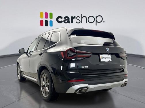 Black Sapphire Metallic 2023 BMW X3 xDrive30i