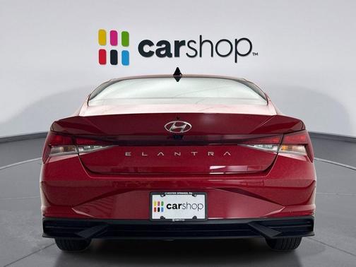 Scarlet Red Pearl 2023 Hyundai ELANTRA SEL