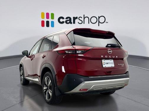 Scarlet Ember Tintcoat 2023 Nissan Rogue Platinum