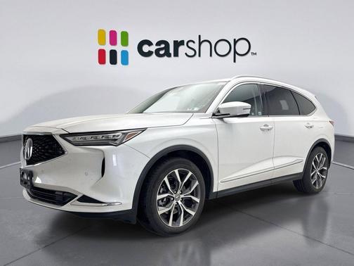 Platinum White 2022 Acura MDX Technology Package