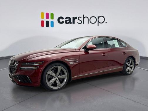 Cavendish Red 2023 Genesis G80 3.5T Sport AWD