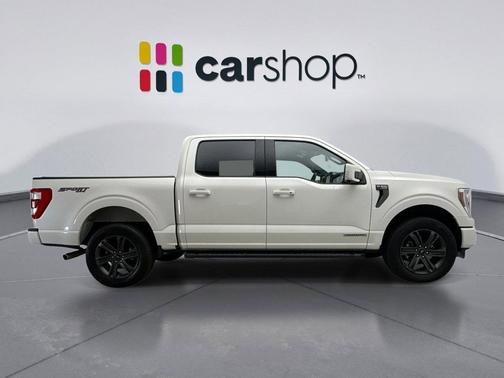 STAR WHITE METALLIC TRICOAT 2023 Ford F-150 Lariat