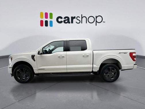 STAR WHITE METALLIC TRICOAT 2023 Ford F-150 Lariat