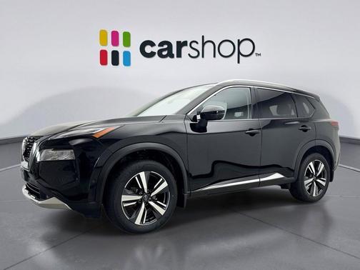 Super Black 2023 Nissan Rogue Platinum
