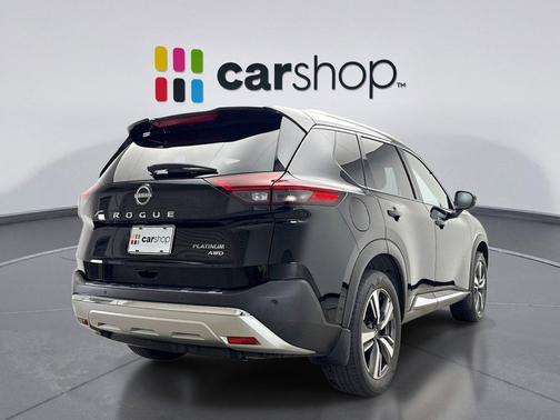 Super Black 2023 Nissan Rogue Platinum