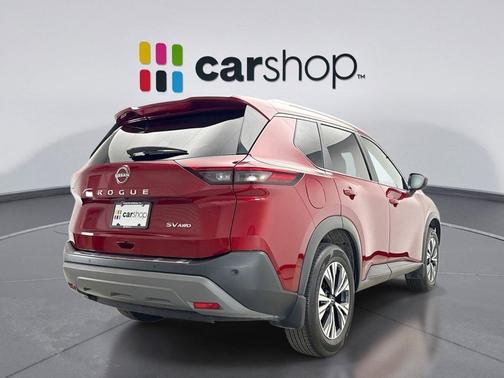 Scarlet Ember Tintcoat 2023 Nissan Rogue SV