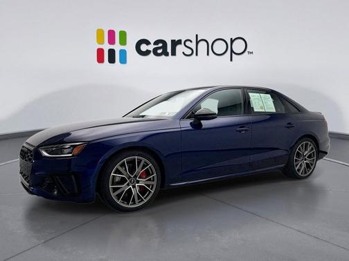 Navarra Blue Metallic 2022 Audi S4 Premium Plus TFSI quattro Tiptronic