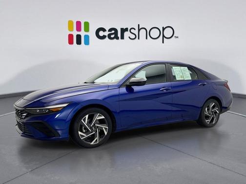 Intense Blue 2025 Hyundai ELANTRA Sport