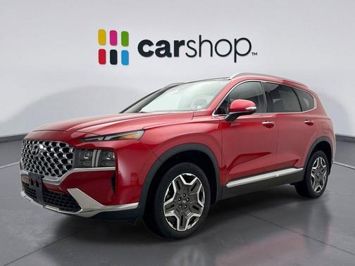 Calypso Red 2023 Hyundai SANTA FE Limited