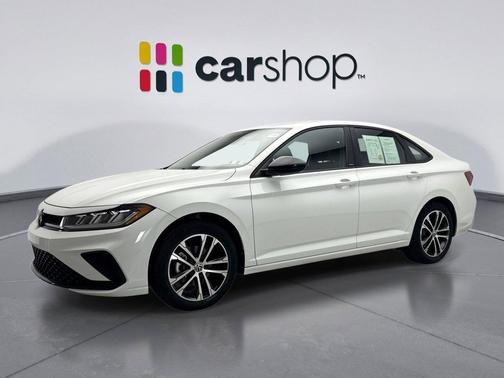 Pure White 2025 Volkswagen Jetta 1.5T Sport