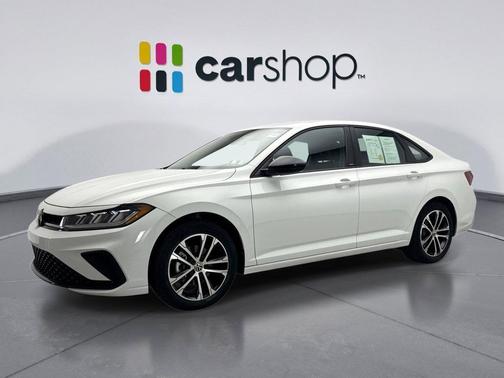 Pure White 2025 Volkswagen Jetta 1.5T Sport