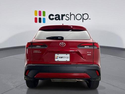 Barcelona Red Metallic 2024 Toyota Corolla Cross XLE