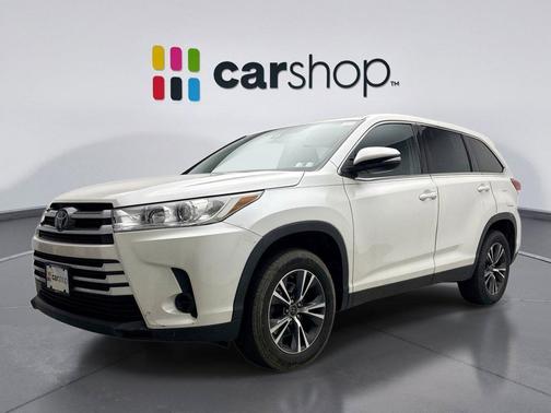 Blizzard Pearl 2019 Toyota Highlander LE I4