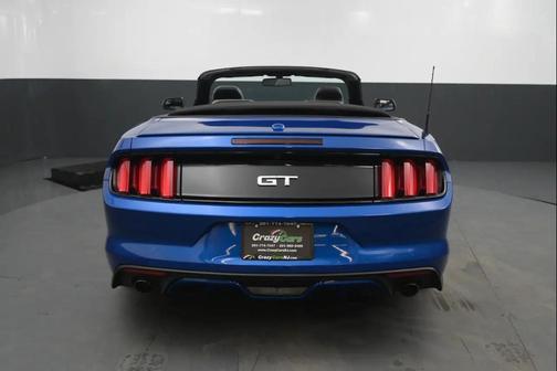 Blue 2017 Ford Mustang GT Premium