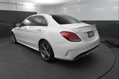 White 2017 Mercedes-Benz C-Class C 300 4MATIC Luxury