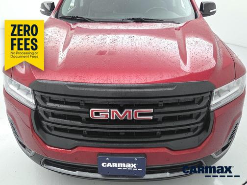 Red 2023 GMC Acadia AT4