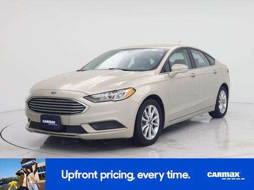 Tan 2017 Ford Fusion SE