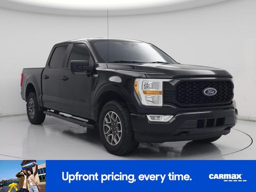 Black 2021 Ford F-150 XLT