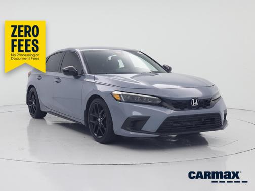 Blue 2024 Honda Civic Sport