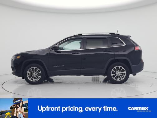 Black 2019 Jeep Cherokee Latitude Plus
