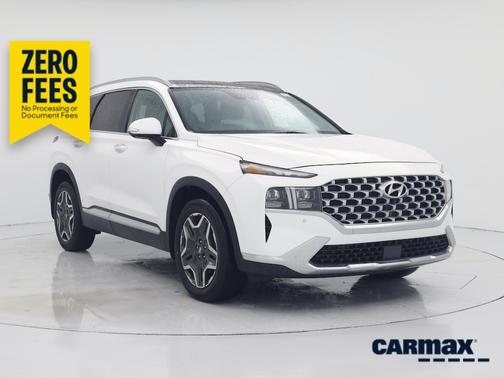 White 2023 Hyundai SANTA FE Limited