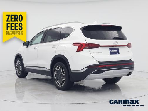 White 2023 Hyundai SANTA FE Limited