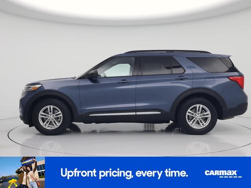 Blue 2020 Ford Explorer XLT
