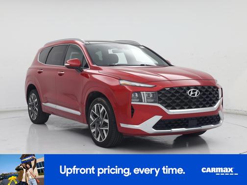 Red 2023 Hyundai SANTA FE Calligraphy
