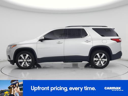 Silver 2021 Chevrolet Traverse LT Leather