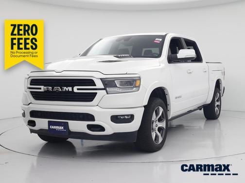 White 2019 RAM 1500 Laramie