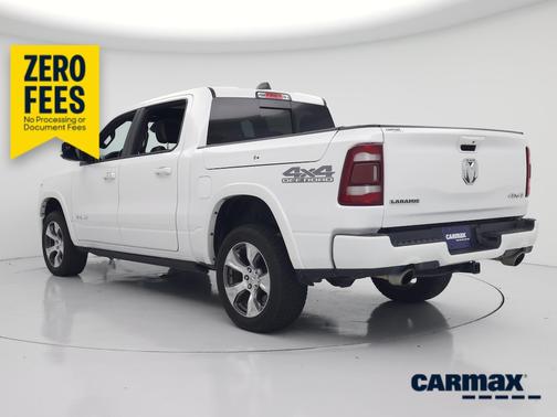 White 2019 RAM 1500 Laramie