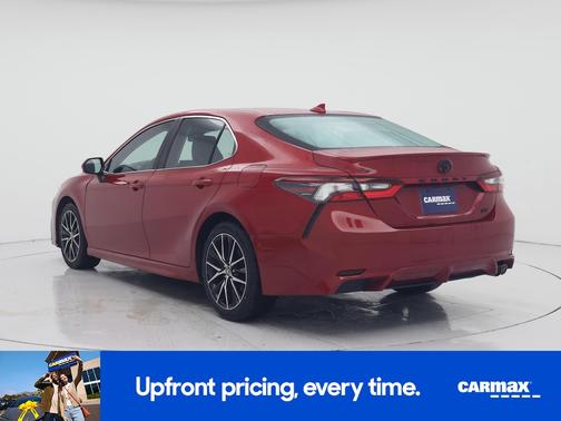 Red 2021 Toyota Camry SE